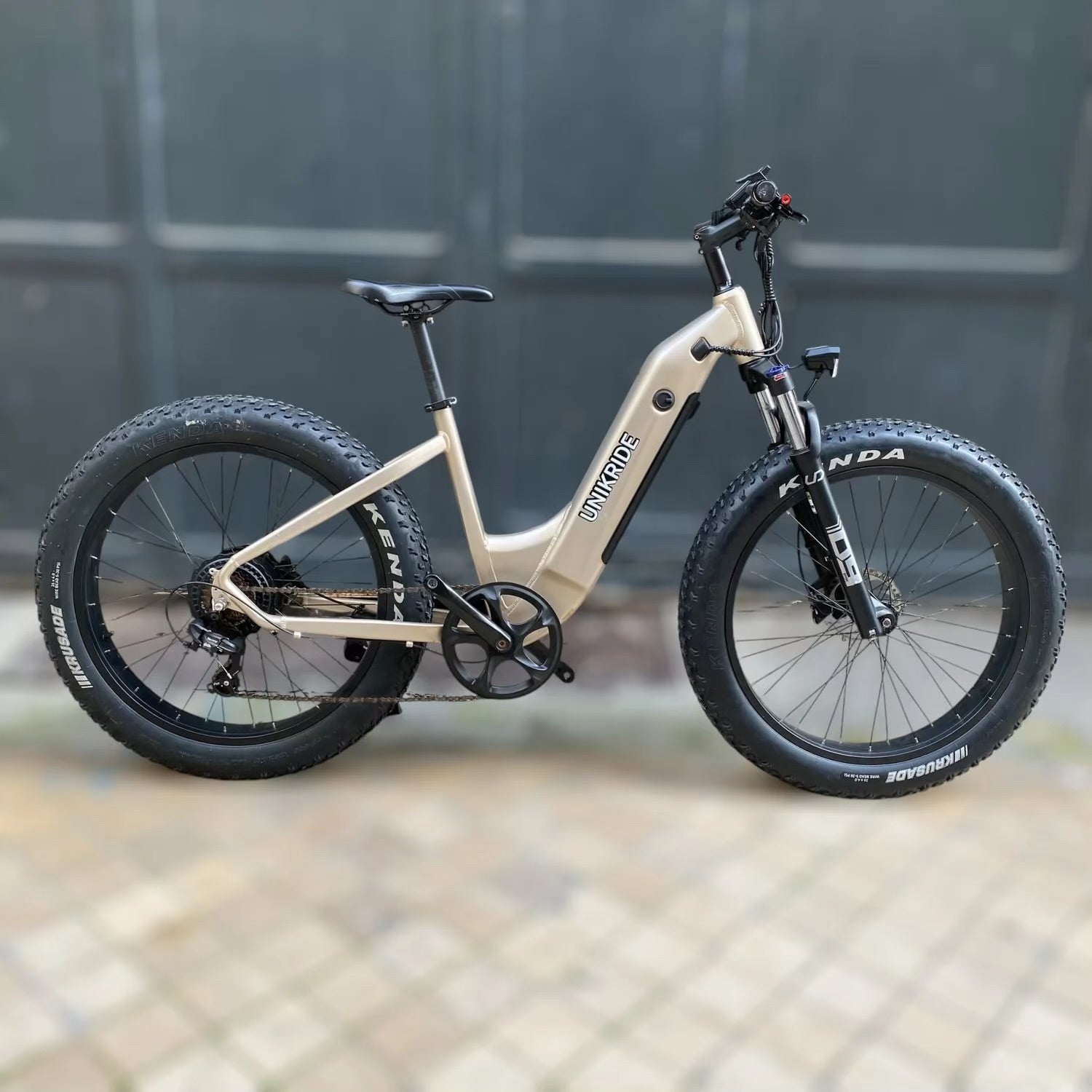 Vélo VTT FATBIKE D'OCCASION AVEC CADRE OUVERT
